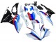 2015-2016 BMW S1000RR Motorcycle Fairing Kits - White Red Blue Glossy Black UK