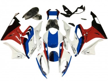 2015-2016 BMW S1000RR Motorcycle Fairing - White Red Blue Black UK