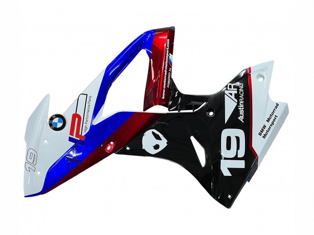 2015-2016 BMW S1000RR Bike Fairings - White Red Blue Black UK