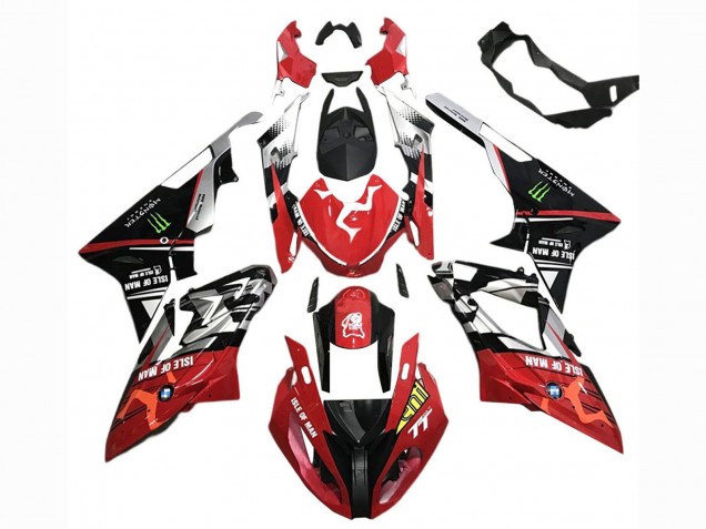 2015-2016 BMW S1000RR Motorcycle Fairings - Silver Red Black Green Monster Isle of Man UK