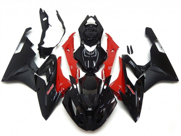 2015-2016 BMW S1000RR Motorcycle Fairing - Red Glossy Black Matte Black UK