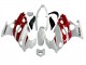 2004-2006 Suzuki GSX600F/GSX750F Motorcycle Fairings - White Red UK