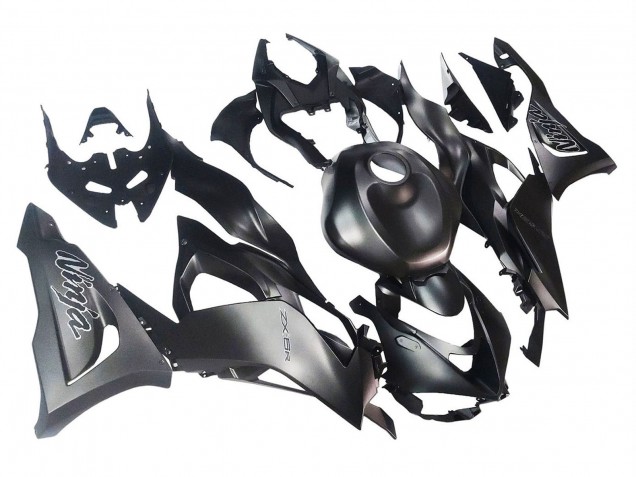 2023-2025 Kawasaki ZX6R Motorcycle Fairing - Matte Black UK