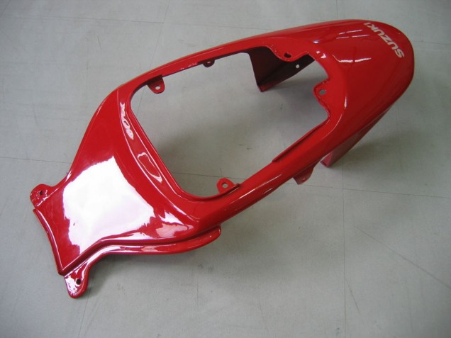 2006-2007 Suzuki GSXR 600 / GSXR 750 Motorcycle Fairing - White Red Glossy Black UK