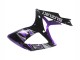 2006-2007 Suzuki GSXR 600 / GSXR 750 Motorcycle Fairing Kits - Purple Glossy Black UK