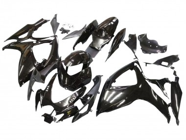 2006-2007 Suzuki GSXR 600 / GSXR 750 Motorcycle Fairings - Glossy Black UK