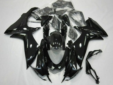 2011-2024 Suzuki GSXR 600 / GSXR 750 Motorcycle Fairings - Glossy Black UK
