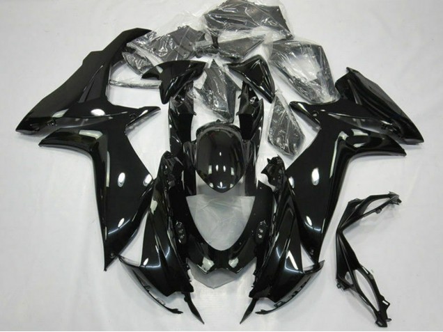 2011-2024 Suzuki GSXR 600 / GSXR 750 Motorcycle Fairings - Glossy Black UK