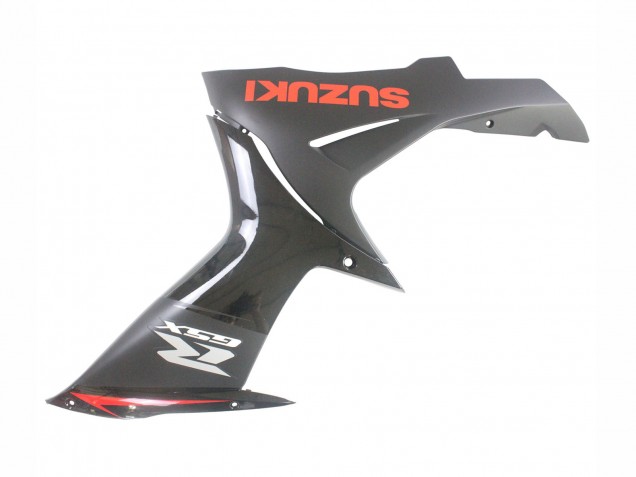 2011-2024 Suzuki GSXR 600 / GSXR 750 Motorcycle Fairings - Black Grey Red Line UK