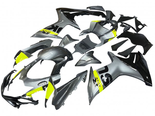 2011-2024 Suzuki GSXR 600 / GSXR 750 Motorcycle Fairings - Silver Yellow Black UK