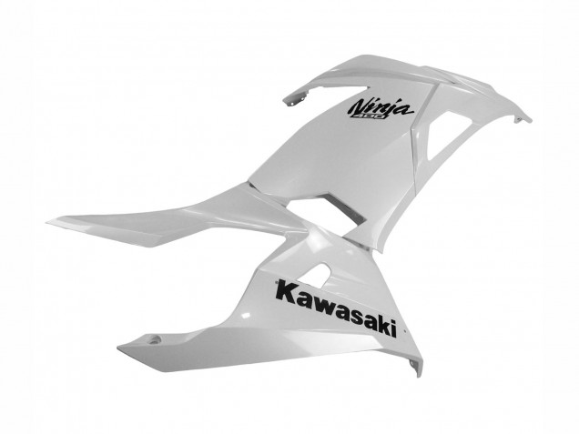 2018-2024 Kawasaki Ninja 400 Motorcycle Fairings - Glossy White UK
