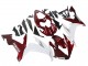2004-2006 Yamaha YZF 1000 R1 Motorcycle Fairings - Red White UK