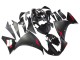 2009-2011 Yamaha YZF 1000 R1 Motorcycle Fairing - Matte Black Red Decal UK