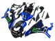 2015-2019 Yamaha YZF 1000 R1 Motorcycle Fairings - Blue Matte Black Green Monster ENEOS UK