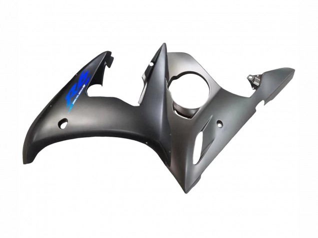 2006-2009 Yamaha YZF R6S Motorcycle Fairings - Matte Black Blue UK