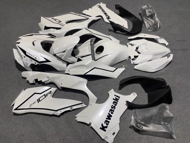 2021-2025 Kawasaki ZX10R Motorcycle Fairings - Pearl White Black UK