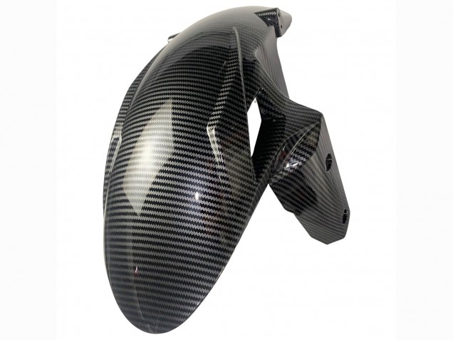 2019-2022 Kawasaki ZX6R Motorcycle Fairings - White Black Carbon Fiber UK