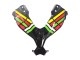 2013-2024 Kawasaki EX300 Motorcycle Fairings - Glossy Black Yellow Red Green Blue White UK