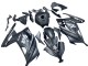 2013-2024 Kawasaki EX300 Motorcycle Fairings - Matte Black White Elf Snow UK