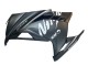 2013-2024 Kawasaki EX300 Motorcycle Fairings - Matte Black White Elf Snow UK