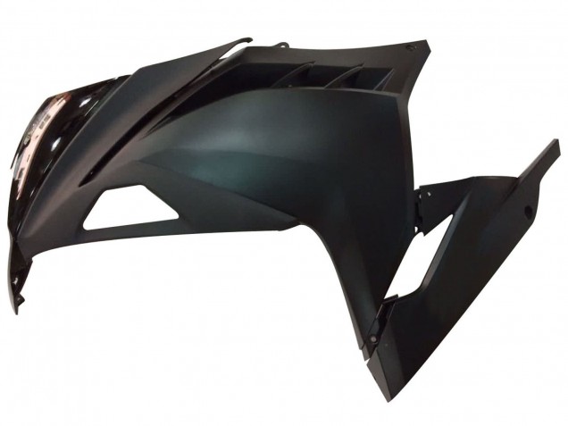 2013-2024 Kawasaki EX300 Motorcycle Fairing - Glossy Black Matte Black UK