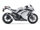2013-2024 Kawasaki EX300 Motorcycle Fairings - White Black UK