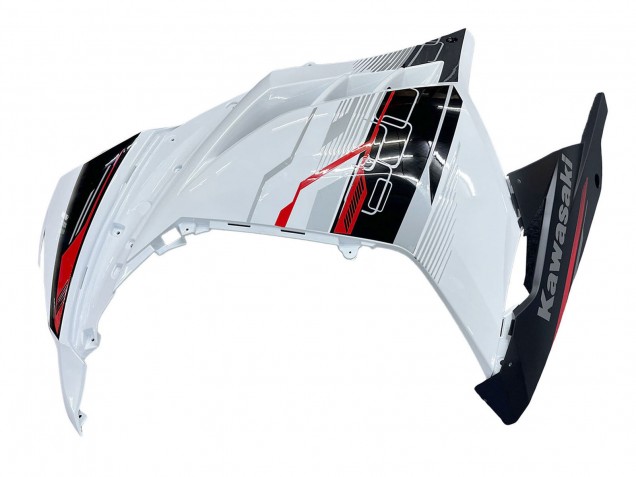 2013-2024 Kawasaki EX300 Motorcycle Fairings - White Red Black UK