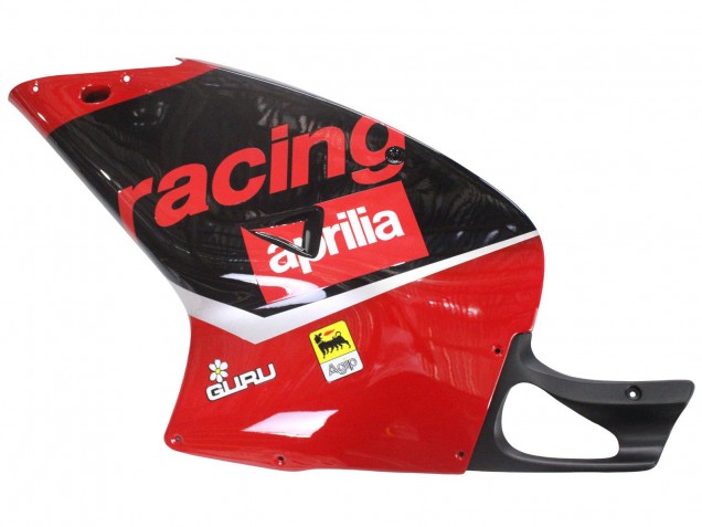 2000-2005 Aprilia RS125 Motorcycle Fairings - Red Black Silver Racing UK