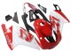 2000-2005 Aprilia RS125 Motorcycle Fairings - White Red UK