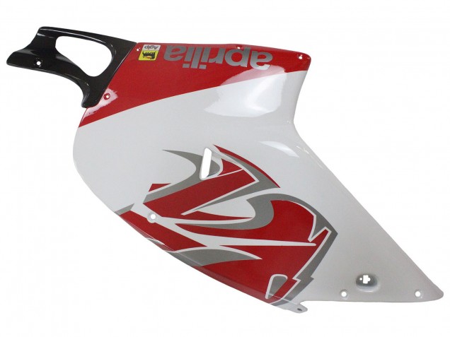 2000-2005 Aprilia RS125 Motorcycle Fairings - White Red UK