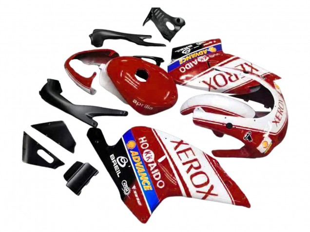 2000-2005 Aprilia RS125 Motorcycle Fairings - White Red Yellow Blue Xerox UK