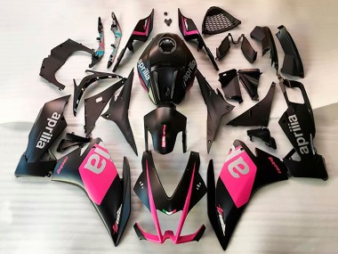 2006-2011 Aprilia RS125 Motorcycle Fairings - Matte Black Pink UK
