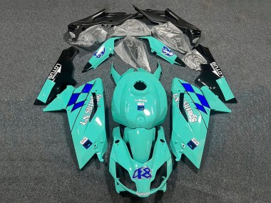 2006-2011 Aprilia RS125 Motorcycle Fairings - Mint Green Spains No1 48 UK