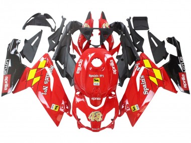 2006-2011 Aprilia RS125 Motorcycle Fairings - Red White Yellow Black UK