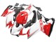2006-2011 Aprilia RS125 Motorcycle Fairings - White Red Black UK
