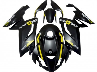 2006-2011 Aprilia RS125 Motorcycle Fairings - Matte Black Yellow UK
