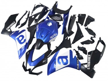 2012-2018 Aprilia RS4 50 125 Motorcycle Fairings - Blue White Matte Black UK