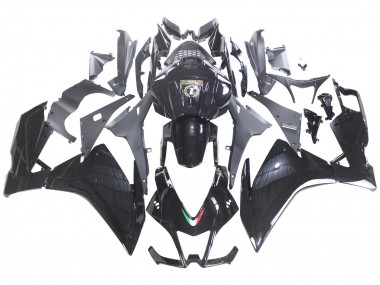 2012-2018 Aprilia RS4 50 125 Motorcycle Fairings - Glossy Black UK