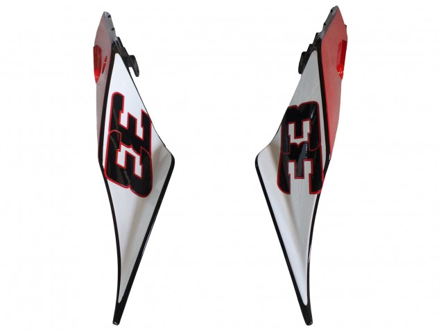 2012-2018 Aprilia RS4 50 125 Motorcycle Fairings - Silver Red Glossy Black UK