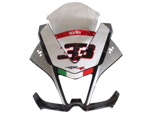 2012-2018 Aprilia RS4 50 125 Motorcycle Fairings - Silver Red Glossy Black UK