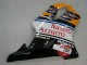 2004-2007 Honda CBR600 F4i Motorcycle Fairings - Yellow Blue White Black Nastro Azzurro UK