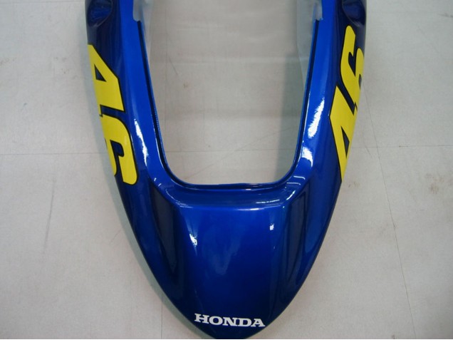 2004-2007 Honda CBR600 F4i Motorcycle Fairings - Yellow Blue White Black Nastro Azzurro UK