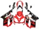 2004-2007 Honda CBR600 F4i Motorcycle Fairing - Red Glossy Black UK