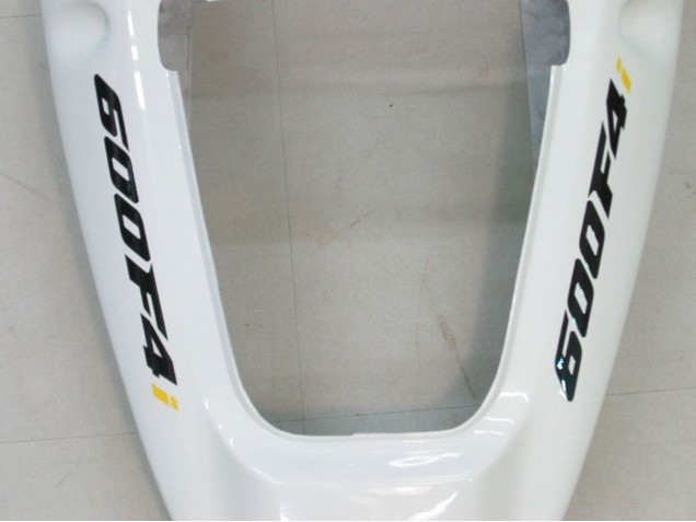 2004-2007 Honda CBR600 F4i Motorcycle Fairing - White Glossy Black UK