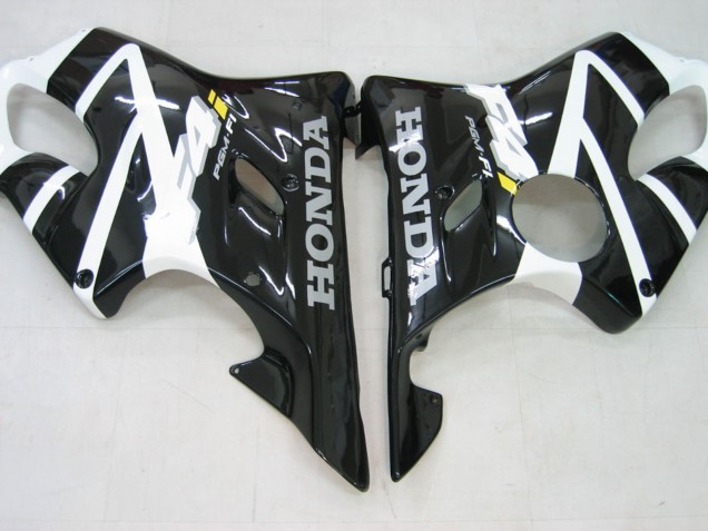 2004-2007 Honda CBR600 F4i Motorcycle Fairing - White Glossy Black UK