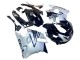 1991-1994 Honda CBR600 F2 Motorcycle Fairings - Silver Glossy Black UK