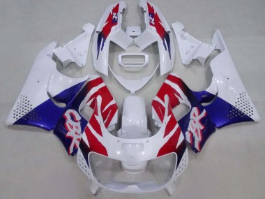 1994-1995 Honda CBR900RR 893 Motorcycle Fairings - White Red Blue UK