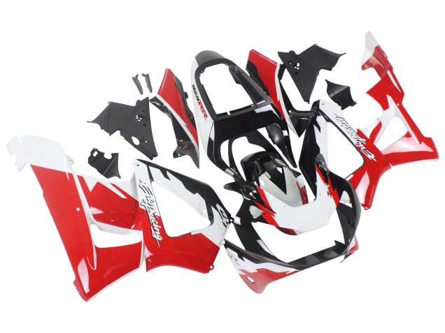 2000-2001 Honda CBR900RR 929 Motorcycle Fairings - White Red Glossy Black Racing UK