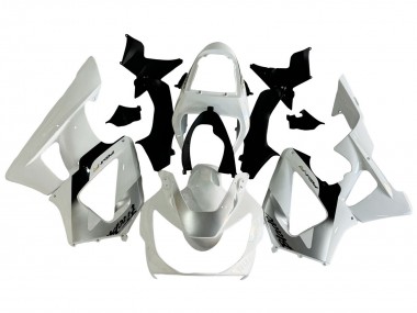 2000-2001 Honda CBR900RR 929 Motorcycle Fairings - White Silver UK