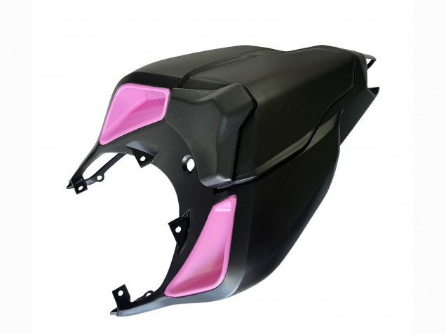 2007-2014 Ducati 848 Motorcycle Fairings - White Pink Glossy Black Connie UK